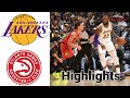 Lakers vs Hawks HIGHLIGHTS Full Game | NBA 76ers 31