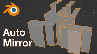 Blender Auto Mirror Modifier