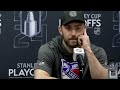 NYR Practice: Barclay Goodrow and Will Cuylle Media Availability | May 8, 2024