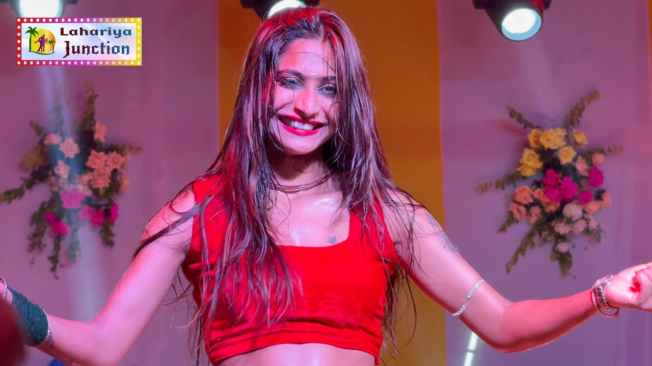 #dishadancer - लॉलीपॉप लागेलू || Lollypop Lagelu #disha - Stage Program 2025 #sarbahdi