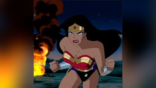 Wonder Woman (DCAU) Powers and Fight Scenes - Justice League Season 1