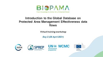 Global Database on Protected Area Management Effectiveness - Virtual Training - DAY 2