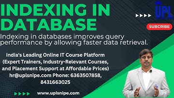 Video 10 Indexing Data Base