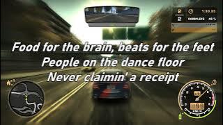 NFS Most Wanted OST - B side wins again - DJ Spooky & Dave Lombardo With lyrics