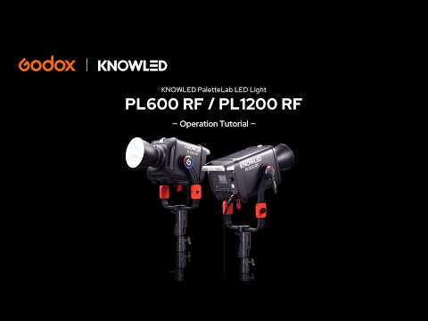 Master the Godox KNOWLED PL600 RF and PL1200 RF in one video.