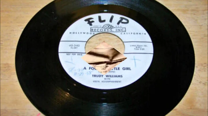 Trudy Williams And Group (Pharaohs) -  A Foolish L...