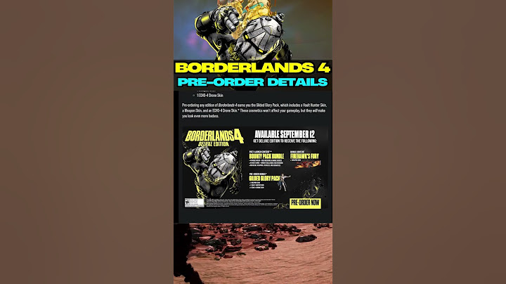 Borderlands 4: $70 GAME AND DLC CHARACTERS Short
