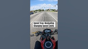 Speed Trap: Navigating Changing Speed Limits