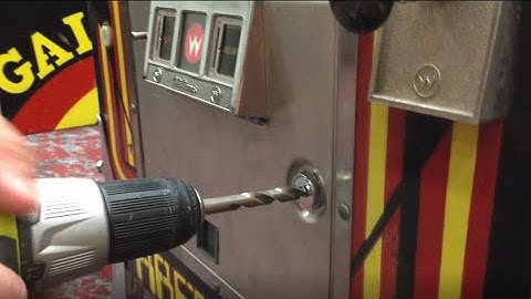 How to Drill Out a Pinball Lock