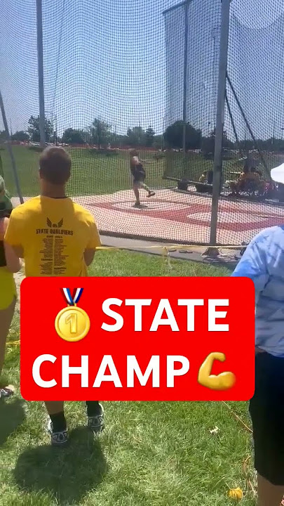 Kainen White of Coffeyvillein discus at State #SEKgreatness #SEKelite #track #kansas  #SEKsports