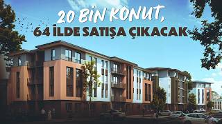 Toki̇nin 20 Bin Konutluk Açık Satış Kampanyasının Detayları