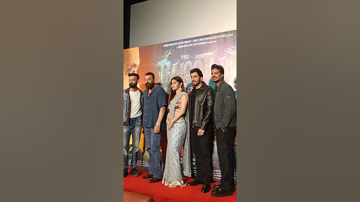 The Bhootnii Sanjay Dutt, Mouni RoySunny Singh, Aasif Khan  Hunar Director Sidhaant Sachdev.