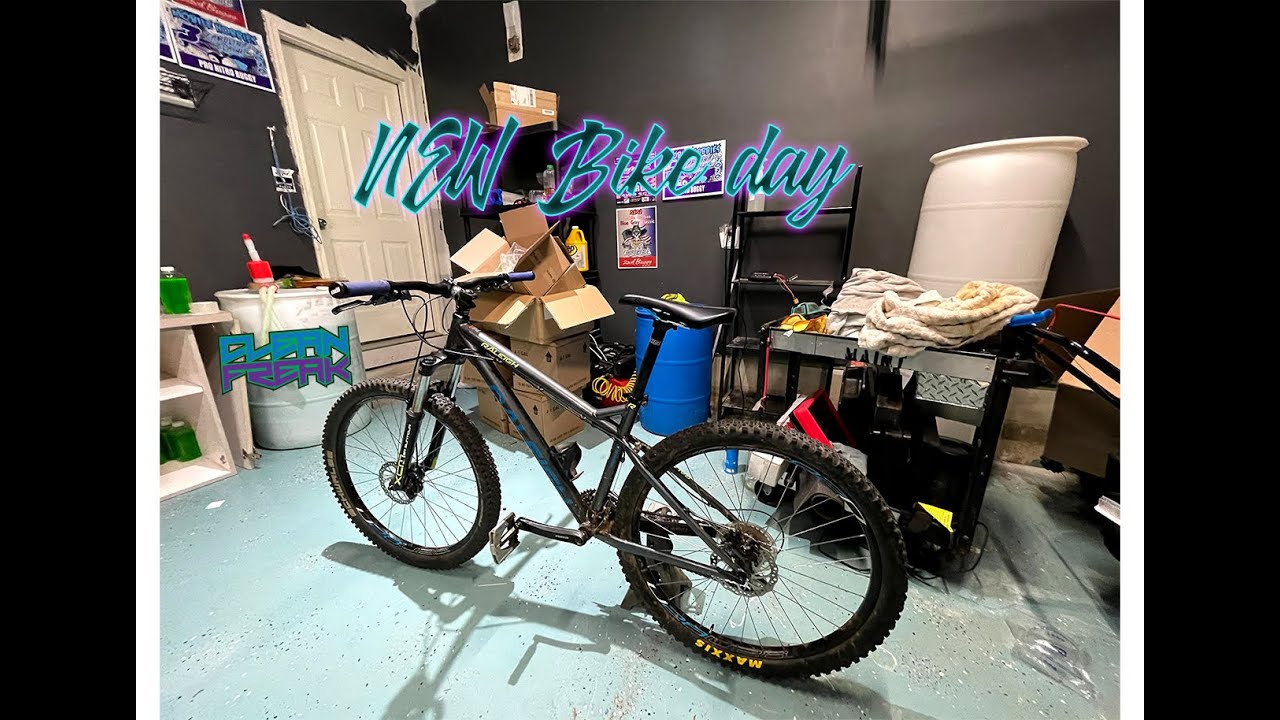 New mtb day raleigh tokul super cheap slack hardtail mountain bike mid week vlog