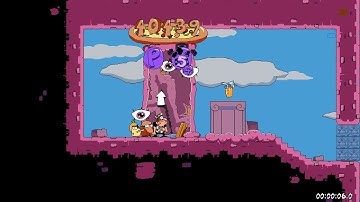 Pizza Tower Lap HELL Hotfix | Crust Cove Lap 5 P rank