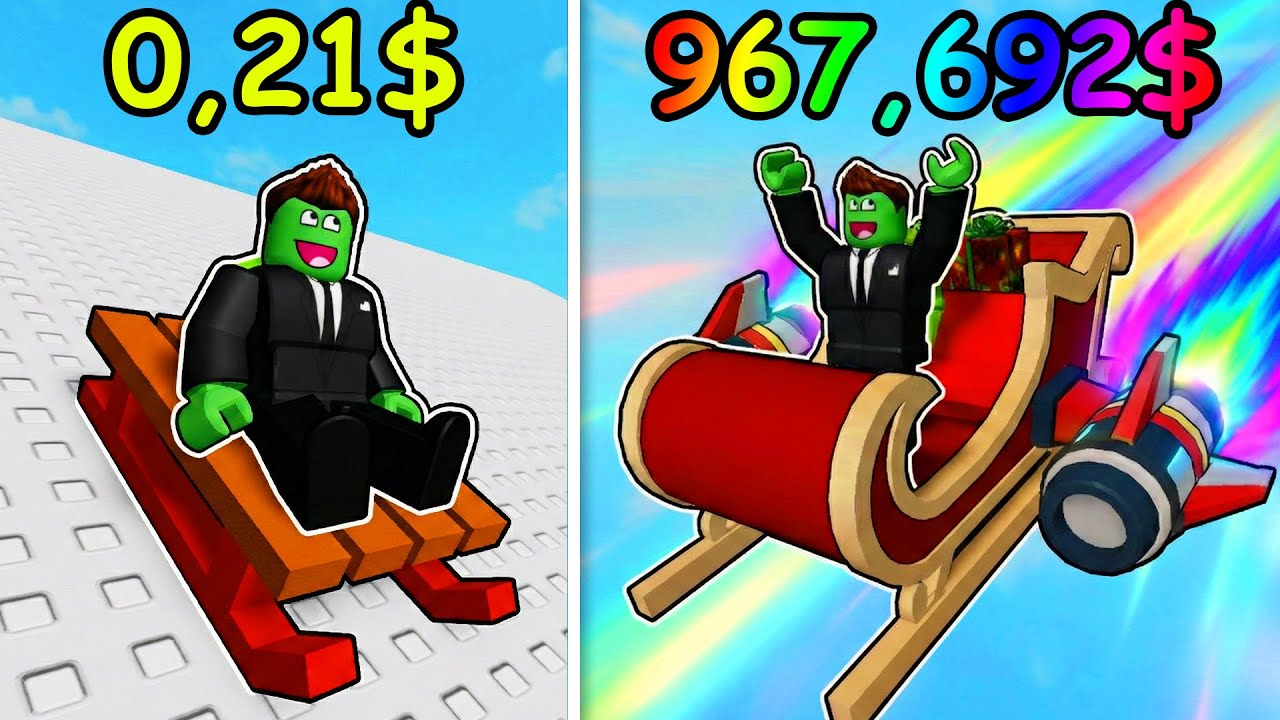 Am construit CEA MAI RAPIDA Sanie pentru Mos Craciun!