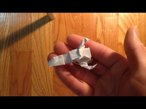 Origami portal gun