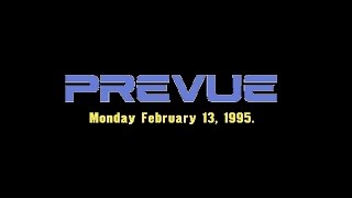 Prevue Channel (1995): February 13, 1995