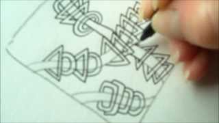 How to draw tanglepattern Rixty