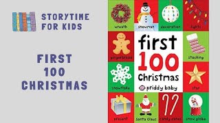 First 100 Christmas  Christmas 2022  Priddy Books ⛄ Santa   @storytimeforkids123
