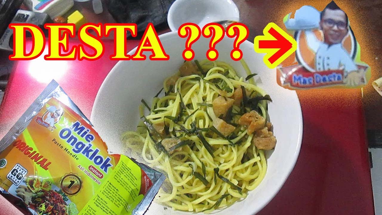 MIE ONGKLOK INSTAN KHAS WONOSOBO | UN-KRESEK 