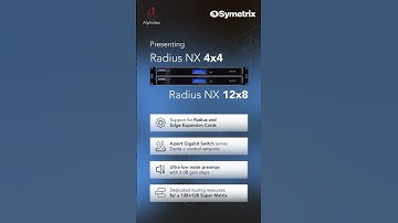 Symetrix Radius NX