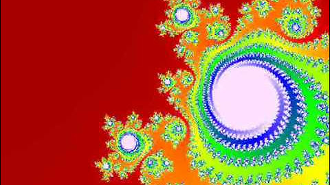 Julia Set Fractal Magnification Animation #2