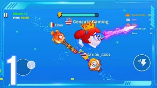 Fish.IO - Hungry Fish - Gameplay Walkthrough Part 1 (Android, iOS) screenshot 5