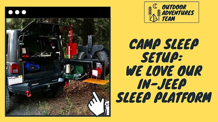 Save Money: Overland Camping Sleep Setup. Shh...It's Not an RTT. We Love Our In-Rig Sleep Platform!