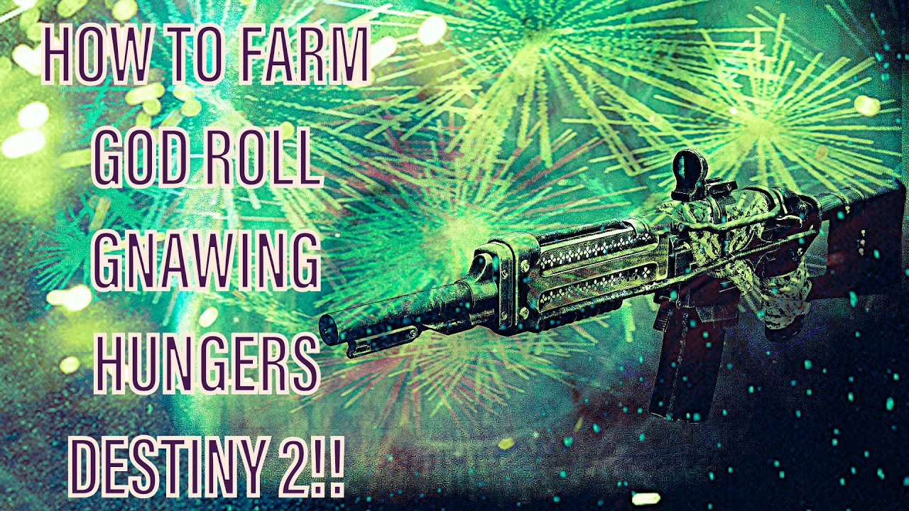 How To Farm A God Roll Gnawing Hunger!! | Destiny 2 Season Of The Lost Gnawing Hunger