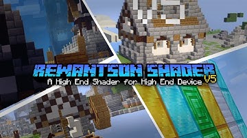 『Rewantson Shader Hypercolor V5』•A High End Shader for High End Device For MCPE Android iOS 1.18