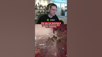 XQC says Battlefield 6 has BAD Mechanics | #xqc #battlefield6 #bf6 #gaming #shorts #kick #fyp