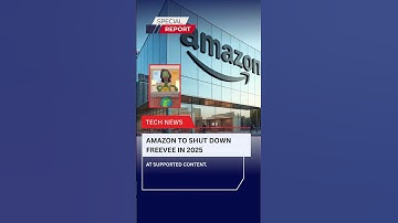 Amazon to Shut Down Freevee in 2025 #amazon #online #onlineshopping #usa #news #tech #technews