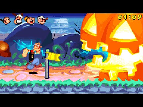 Popeye: Rush For Spinach for GBA Walkthrough