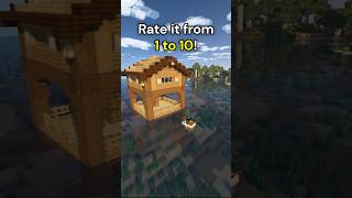 Lake House (House Idea #4) #minecraft #minecraftbuilds #minecraftbuilding #gaming