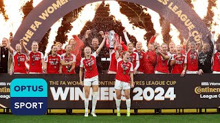 Arsenal win the Conti Cup 🏆 | Gunners lift a competition-record SEVENTH trophy!