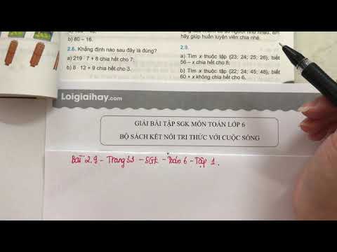 Video Giải Bài 2.9 trang 33 SGK Toán 6 Kết nối tri thức với... - youtube