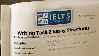 Problem & solution essay structure