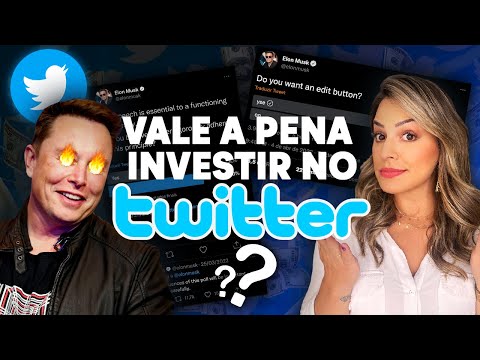 ELON MUSK VIROU O MAIOR ACIONISTA DO TWITTER! VALE A PENA INVESTIR NAS AÇÕES?