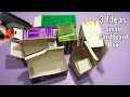 3 Economical DIYs Using Small Cardboard Boxes | Creative Cardboard Crafts