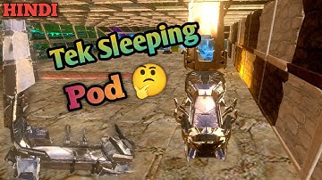 Making Tek Sleeping Pod Ark Mobile | Ark Survival Evolved Mobile : PvP Server | Hindi