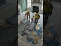 Amazing Epoxy Floor Transformation | Luxury Interior Makeover! #beforeandafter