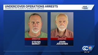 Two men arrested in Charlotte County sex sting operation