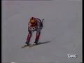 Kristian Ghedina breaks Lauberhorn record (DH Wengen 1997)