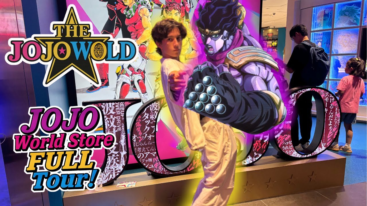 ジョジョの奇妙な冒険　 ザジョジョワールド　　 THE★JOJO WORLD THE☆JOJO WORLD】世界初ッ！『ジョジョの奇妙な冒険』体験型
