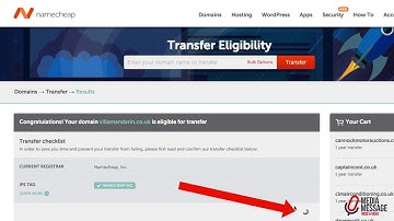 How to move a .co.uk domain from 123Reg over to Namecheap