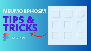 How to Make Neumorphism Design I Figma Neumorphism I Soft UI Magic #figmatutorial #uiuxdesign