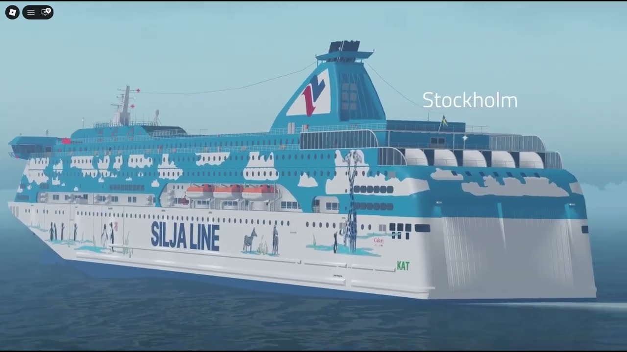 Silja Line M/S Galaxy (Turku-Tukholma) Yö Lähtö Turusta!