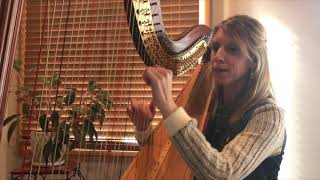 Deep River - harp cover by Tiffany Envid