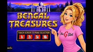 FOUR Bonuses    But Could Bengal Treasures Deliver  Lightning Link #LittleGLuck