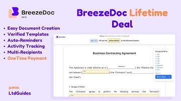 BreezeDoc Review; Lifetime Deal [2025] - Simple electronic signature tool | AppSumo Originals